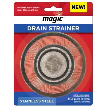 Magic Drain Strainer (3 Pc.)