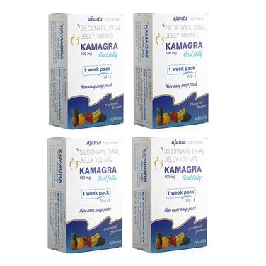 New Kmgra Kam Jelly Sachet Pack Of 4
