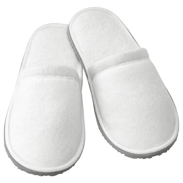 Slippers White L/Xl