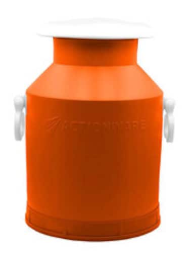 Action Light Weight Milk Storage Can 30 Litres Orange