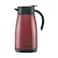 Borosil Vacuum Insulated Stainless Steel Teapot Flask Vacuum Insulated Coffee Pot Red - 1.5 Ltr 1.5 Ltr