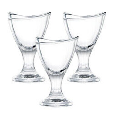 Ocean Delight Sundae Cup Set Of 3 5.25 Oz P0261703 Dessert Bowl Serving Bowl Side Bowl 5.25 oz