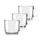 Ocean Stack Noir 3 Pcs Set 485 Ml P0034103 Espresso Cup Tea &amp; Coffee Cup Cappuccino Cup Latte Glass 485 ml
