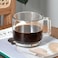 Ocean Stack Noir 3 Pcs Set 485 Ml P0034103 Espresso Cup Tea &amp; Coffee Cup Cappuccino Cup Latte Glass 485 ml