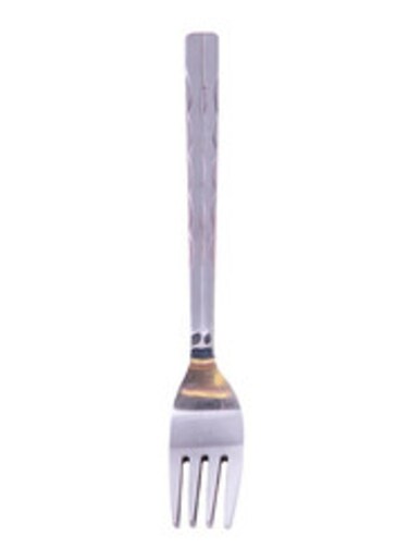 Raj 12-Piece Stainless Steel Symphoney Dessert Fork Set Sdf001 Silver