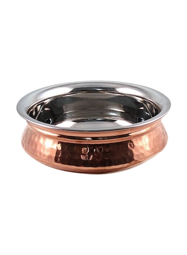 Raj 20Cm Copper Handi Without Lid Tch004 20Cmx8 Cm Gold 13 cm