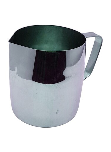 Raj 24Oz Stainless Steel Catering Milk Cup Frothing Pitcher Cmcf24 10X8.5 Cm Silver 24 oz