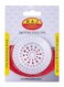 Raj 2-Piece Plastic Sink Strainer Set White