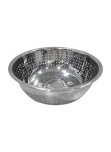Raj 36Cm Stainless Steel Colander Silver