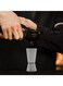 Raj 40Ml Stainless Steel Double End Peg Measure Jigger Silver