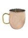 Raj 9.5Cm Steel Moscow Mule Copper Plated Mug Smmm01 Brown/Gold 9.5 cm