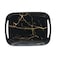 Rk Comfort Tray Small Black Static Gold Dwt1024Bsg 12.25" X 9" 31 cm