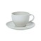 Baralee Light Grey Coupe Saucer 15 Cm (5 7/8") 15 cm