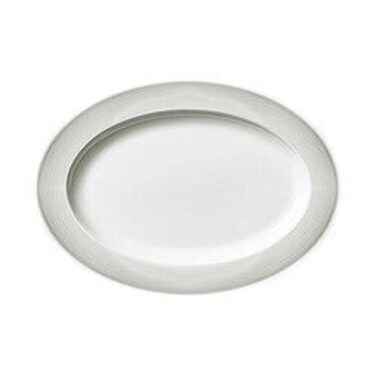 Baralee Wish White Oval Plate 092261A 36 Cm (14 1/8") 36 cm