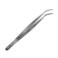 Kitchen Master Stainless Steel Garnish Tweezer Bent 10 Rbs016 Bent Plating Tweezers Bent Decorating Tongs Bent Chef'S Tweezers