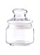 Ocean Glass Pop Jar With Lid Set 325Ml 2 Piece Clear