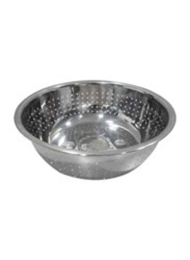 Raj 36Cm Stainless Steel Colander Silver