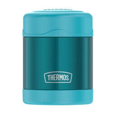 Thermos Funtainer Stainless Steel Kids Jar Teal Blue 290 Ml F30019Tl Insulated Food Jar Lunch Box Storage Container Thermal Flask For Travel