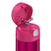 Thermos Funtainer Stainless Steel Kids Pink&nbsp;Bottle&nbsp;355Ml F40123Pk Kids Water Bottle With Straw Insulated Flask Hydration Bottle With Lid 355 ml