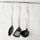 3-Piece Kitchen Utensil Set Black/Stainless Steel