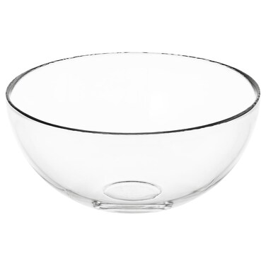 Serving Bowl Clear Glass 20 Cm