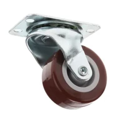 Swivel Polyurethane Industrial Use Caster Plate (5.08 cm)