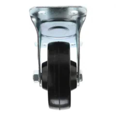 Swivel Soft Rubber Industrial Use Caster Plate (10.16 cm)