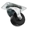 Swivel Soft Rubber Medium Duty Caster Plate (6.35 cm)