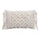 Atmosphera Macram&eacute; Cushion (50 x 13 x 30 cm, Ivory)