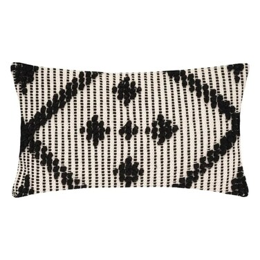 Atmosphera Safari 3D Cushion (Black &amp; White, 58 x 12 x 38 cm)