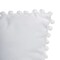 Atmosphera Pom-Pom Cushion (40 x 14 x 40 cm, Ivory)
