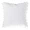 Atmosphera Pom-Pom Cushion (40 x 14 x 40 cm, Ivory)