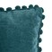 Atmosphera Pom-Pom Cushion (40 x 14 x 40 cm, Duck Blue)