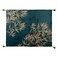Atmosphera Jiling Polyester Patterned Blanket (125 x 1 x 150 cm, Emerald Blue)