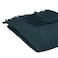 Atmosphera Kodi Mohair-Effect Polyester Blanket (180 x 130 x 0.01 cm, Aegean Blue)