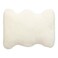 Atmosphera Wavy Bliss Cushion (White, 48 x 13 x 35 cm)