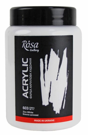 ROSA Gallery Acrylic Paints Zinc White(603) 400ml