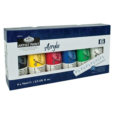 Royal &amp; Langnickel Acrylic Paint 6-Pack - 75 ml