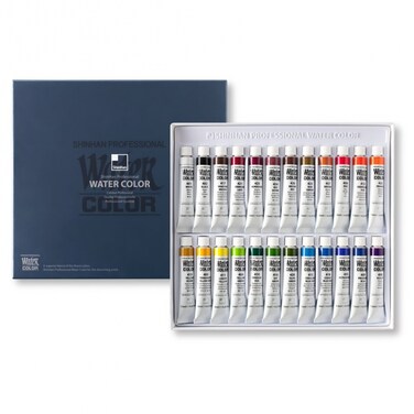 Professional Watercolor Set 7.5Ml X 24 Colors