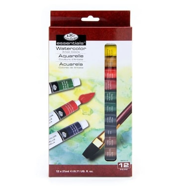 Royal &amp; Langnickel 21 Series 21Ml Watercolor Paint 12 Color Set