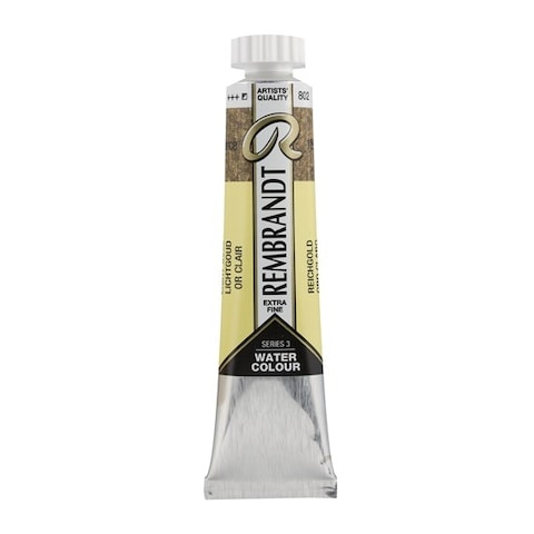Rembrandt Metallic Watercolour 20Ml Light Gold 802
