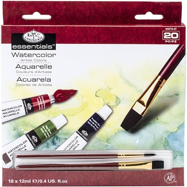 Royal &amp; Langnickel Watercolor Paint, 20-Pieces/Set