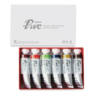 Shinhan Premium Pwc Watercolor 6X15Ml Main Colors (B) Set