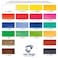 Van Gogh Watercolour Plastic Case Set 18 Half Pans + 2X10Ml Tubes