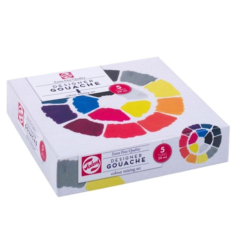 TALENS Gouache Extra Fine mixing set 20ml tubes 5pcs SET