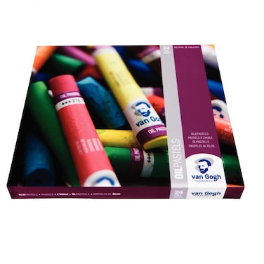 Van Gogh Oil Pastel Set With 24 Colours