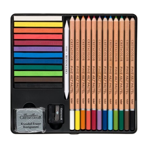 Cretacolor The Pastel Basic Box Drawing Set/27Pcs