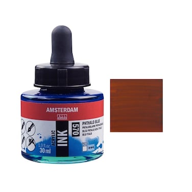 Amsterdam Acrylic Ink 30Ml Burnt Sienna 411