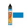 Molotow One4All Acrylic Ink Refill 30Ml Shock Blue 230