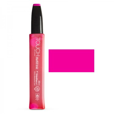 Twin Marker Touch Refill Ink 20Ml- Alcohol Ink Fluorescent Rose F125